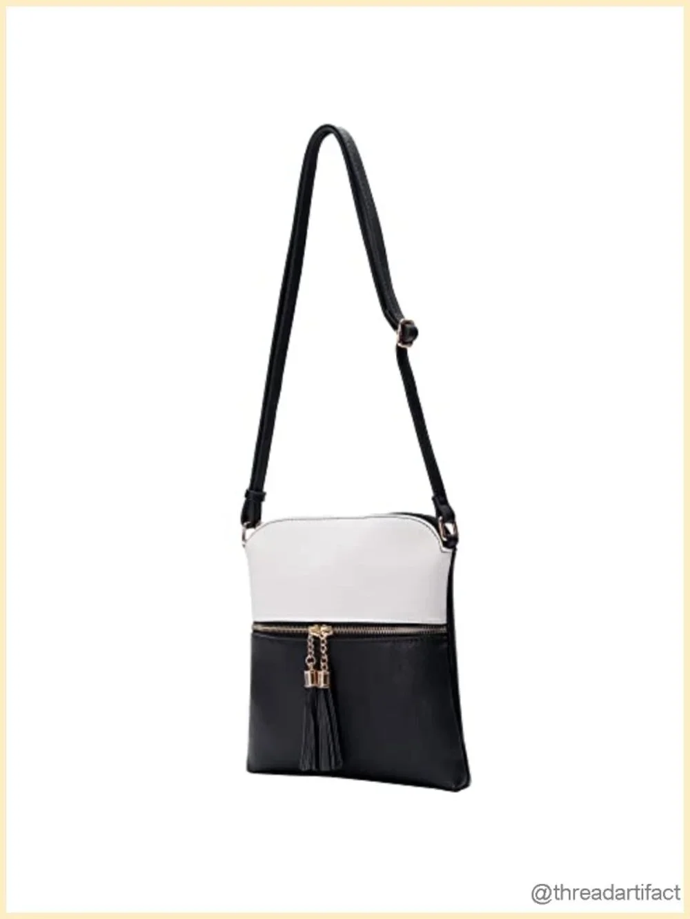 Lightweight Medium Crossbody Purse with Tassel, Perfect for Daily Use & Travel